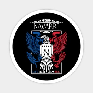 Team Navarre Lifetime Member, Navarre Name, Navarre Middle Name Magnet